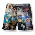3D All Over Print Howl's Moving Castle Hoodie-Apparel-HD09-Shorts-S-Vibe Cosy™