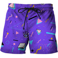 80s Purple Hoodie-Apparel-GP Art-Shorts-S-Vibe Cosy™