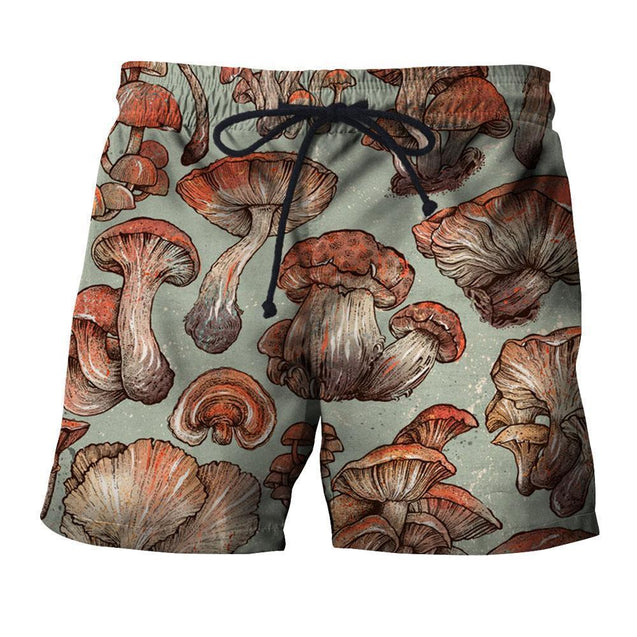 All Over Print forest mushrooms-Apparel-NTH-Shorts-S-Vibe Cosy™