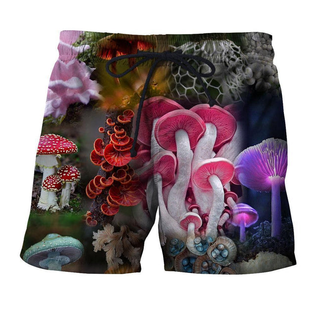 All Over Print Beautiful mushrooms-Apparel-NTH-Shorts-S-Vibe Cosy™
