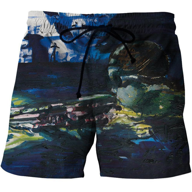 All Over Printed Craig Newland Shirts-Apparel-HP Arts-SHORTS-S-Vibe Cosy™