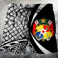 Tonga Coat Of Arm Polynesian Hoodie - Circle Style 02 J1-Apparel-Phaethon-Shorts-S-Vibe Cosy™