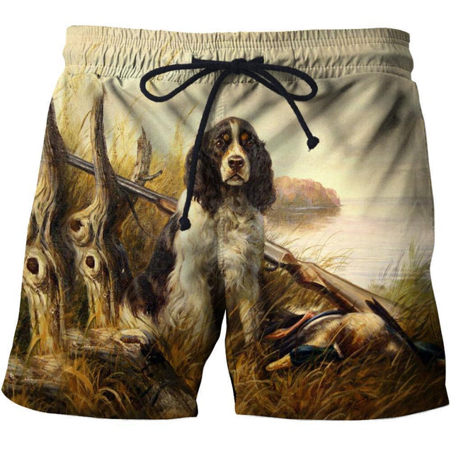 3D All Over Print Hunting Dog Duck Hoodie-Apparel-Phaethon-Hoodie-S-Vibe Cosy™