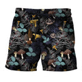 3D All Over Print Mushrooms and leaves of forest trees Shirt-Apparel-NTH-Shorts-S-Vibe Cosy™