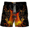 3D All Over Print Electro Guitar Shirts HG-Apparel-HG-SHORTS-S-Vibe Cosy™