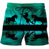 3D All Over Print Animals Horse Hoodie-Apparel-Phaethon-SHORTS-S-Vibe Cosy™