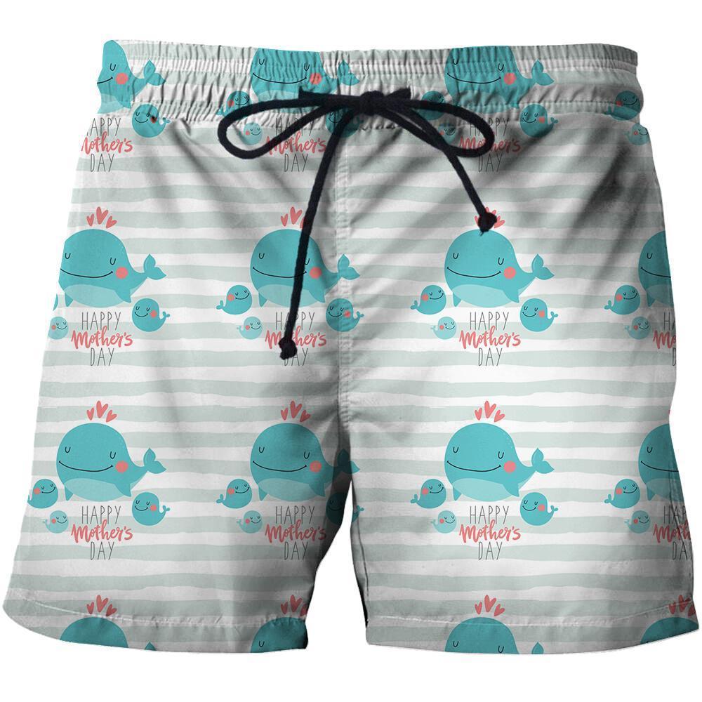 3D All Over Best Mom Dolphin Hoodie-Apparel-Khanh Arts-Shorts-S-Vibe Cosy™