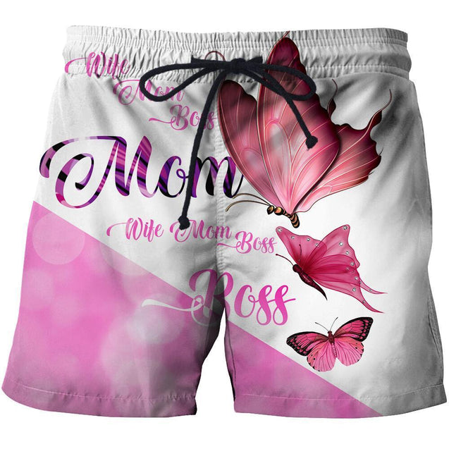 3D All Over Print Love Mom Butterfly Art Hoodie NM-Apparel-NM-Shorts-S-Vibe Cosy™