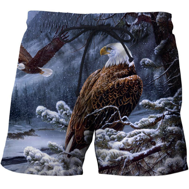 3D AOP Eagle Shirt-Apparel-Phaethon-SHORTS-S-Vibe Cosy™