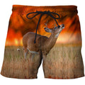 3D All Over Print Deer With Sunset Shirts-Apparel-Phaethon-SHORTS-S-Vibe Cosy™