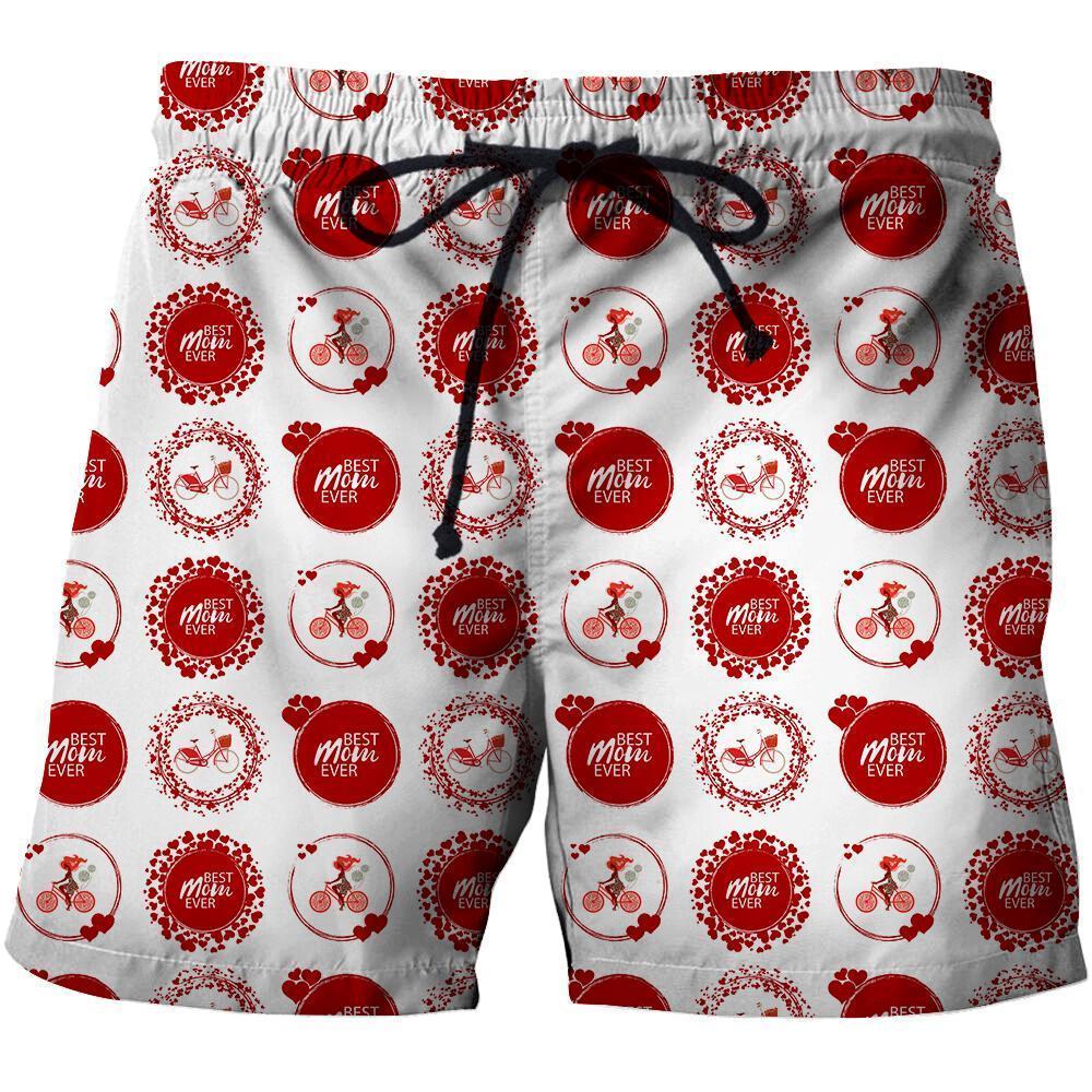 3D All Over Best Mom Ever Hoodie-Apparel-Khanh Arts-Shorts-S-Vibe Cosy™