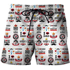 3D All Over I Love Dad Hoodie-Apparel-Khanh Arts-Shorts-S-Vibe Cosy™