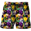 3D All Over Print Leaves Of Human Skulls Shirts-Apparel-Phaethon-SHORTS-S-Vibe Cosy™