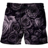 Black Floral Hoodie-Apparel-GP Art-Shorts-S-Vibe Cosy™