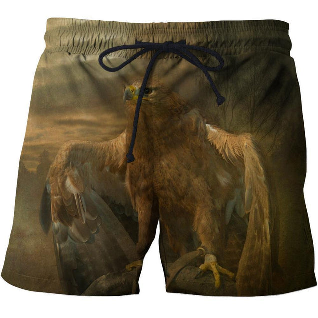 3D All Over Print Hawks Shirts-Apparel-Phaethon-SHORTS-S-Vibe Cosy™