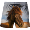 3D All Over Print Animals Horse Hoodie-Apparel-Phaethon-SHORTS-S-Vibe Cosy™