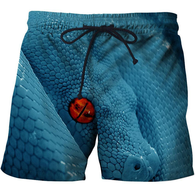 3D All Over Printed Snake Eye Shirts and Shorts-Apparel-HP Arts-SHORTS-S-Vibe Cosy™