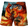 Fire Phoenix 3D All Over Printing hoodie-Apparel-Phaethon-SHORTS-S-Vibe Cosy™