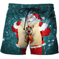 3D All Over Printed Santa Ugly Christmas Shirts and Shorts-Apparel-Phaethon-SHORTS-S-Vibe Cosy™