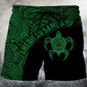 American Samoa Polynesian Hoodie - Green-Apparel-Phaethon-Shorts-S-Vibe Cosy™