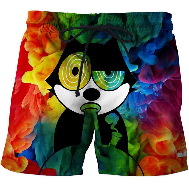 3D All Over Print Gato Felix 2 Hoodie-Apparel-RoosterArt-Short-S-Vibe Cosy™