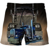 3D All Over Printed Big Truck - Semi Truck Clothes-Apparel-HP Arts-SHORTS-S-Vibe Cosy™