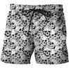 3D All Over Print Skullcap And Sakura Shirts-Apparel-Phaethon-SHORTS-S-Vibe Cosy™