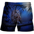 All Over Print Night Owl-Apparel-Phaethon-SHORTS-S-Vibe Cosy™