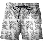 3D All Over Black Wife Mom Boss Hoodie-Apparel-Khanh Arts-Shorts-S-Vibe Cosy™