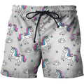 3D All Over Cute Unicorn and Rainbow Hoodie-Apparel-Phaethon-Shorts-S-Vibe Cosy™