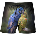 3D All Over Print Bird's of a Feather Hoodie-Apparel-PHL-Shorts-S-Vibe Cosy™