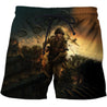 3D All Over Printed 101st airborne WW2 Clothes-Apparel-HP Arts-SHORTS-S-Vibe Cosy™