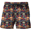 Blusa Bsc Mexican Hat Skull-Apparel-Phaethon-SHORTS-S-Vibe Cosy™