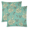 Australia Koala Zippered Pillow Case NN8-ZIPPERED PILLOWS-HP Arts-One Size-Australia Koala NN9 Custom Zippered Pillow Cases 18"x 18" (Twin Sides) (Set of 2)-Vibe Cosy™