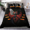 Customize Name Skull Bedding Set SN01062104