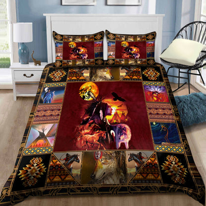 Native American 3D All Over Printed Bedding Set
