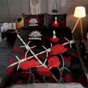 Premium Bedding Set Remember Anzac Day ML