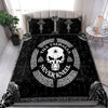 Never Kneel Skull Viking Bedding Set HHT04062103