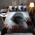 Customize Name Skull Revenge Bedding Set AM05062102