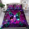 Customize Name Dinamond Butterfly Bedding Set TNA09042102