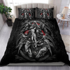 Falling Girl Skull Gothic Bedding Set SN10062101