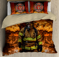 Brave Firefighter Bedding Set TNA10132003