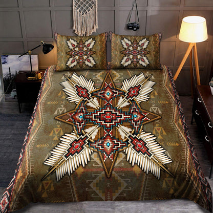 Native American 3D All Over Printed Bedding Set