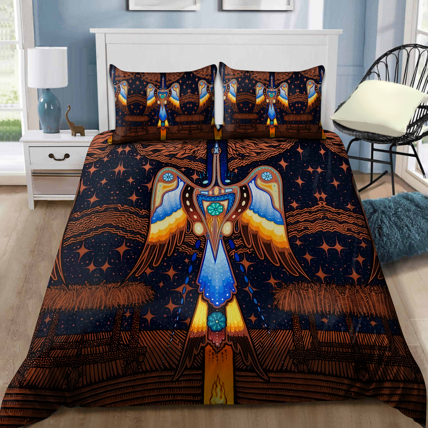 Native American 3D All Over Printed Bedding Set