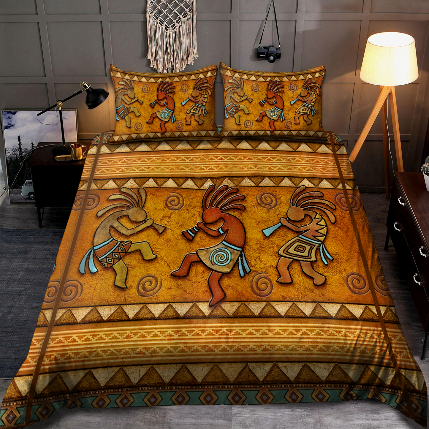Native American 3D All Over Printed Bedding Set