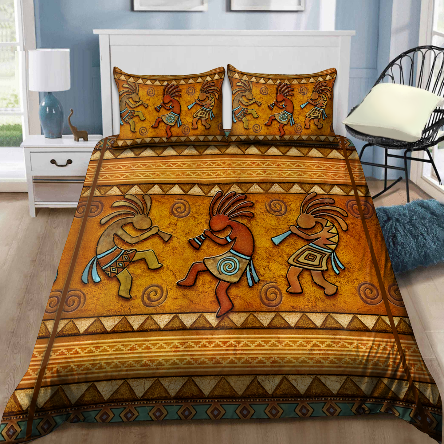 Native American 3D All Over Printed Bedding Set