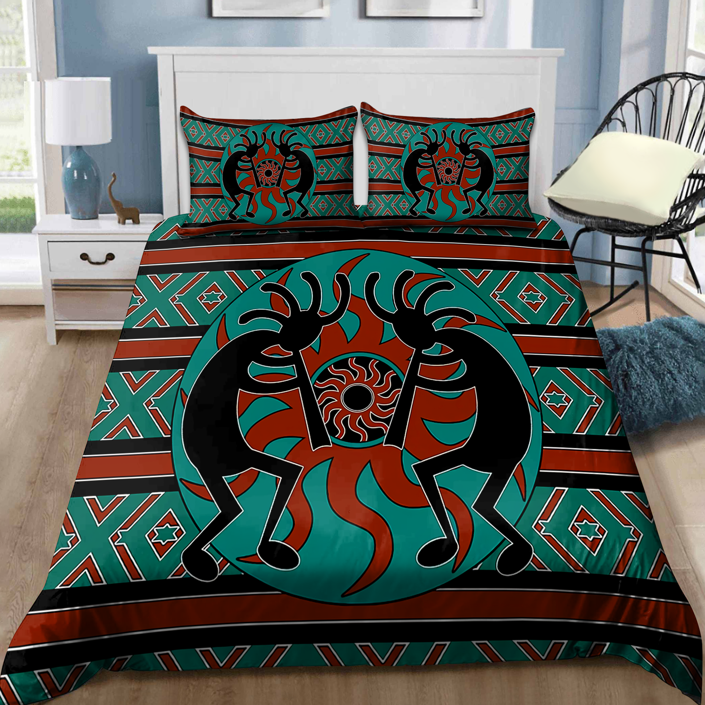Native American 3D All Over Printed Bedding Set