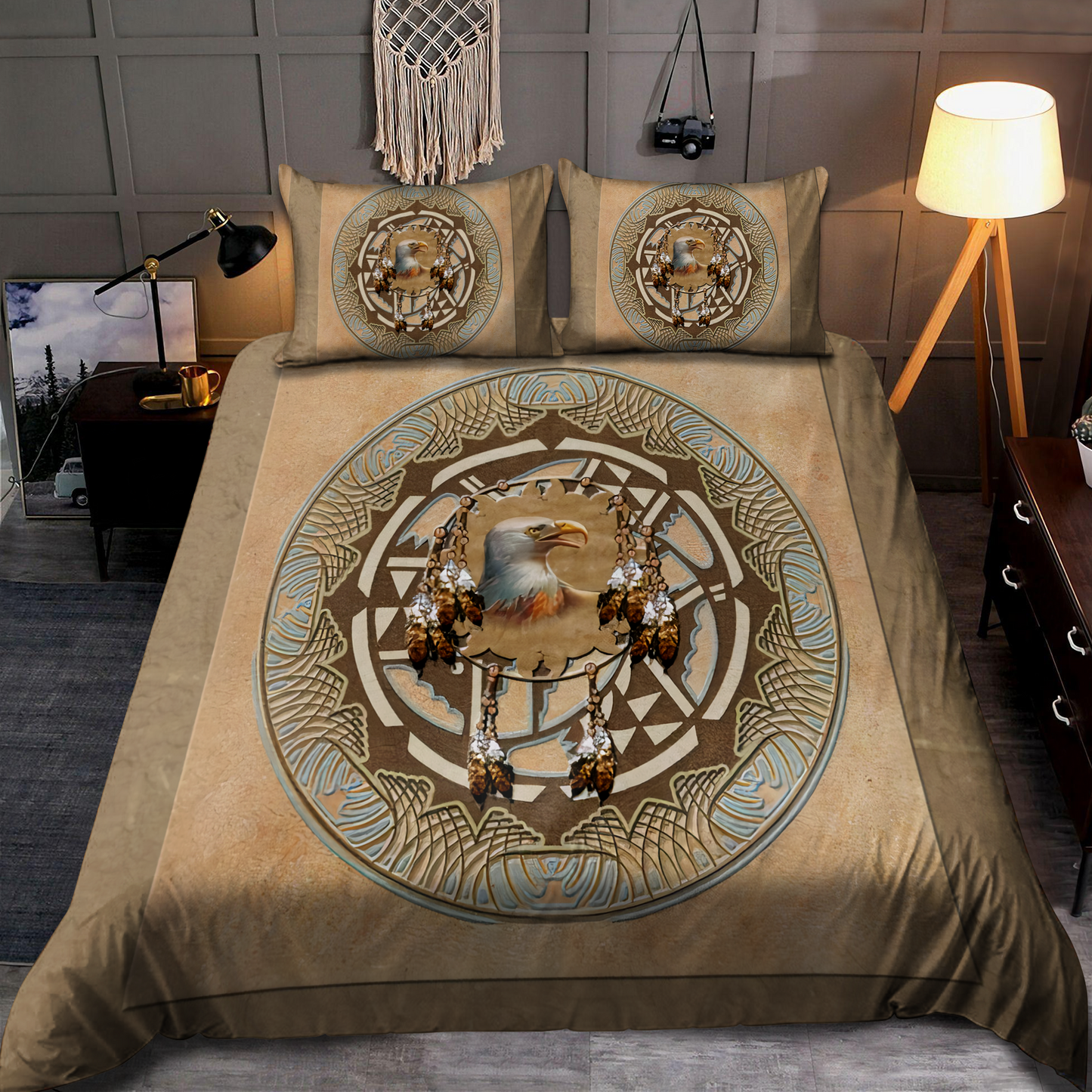 Native American 3D All Over Printed Bedding Set