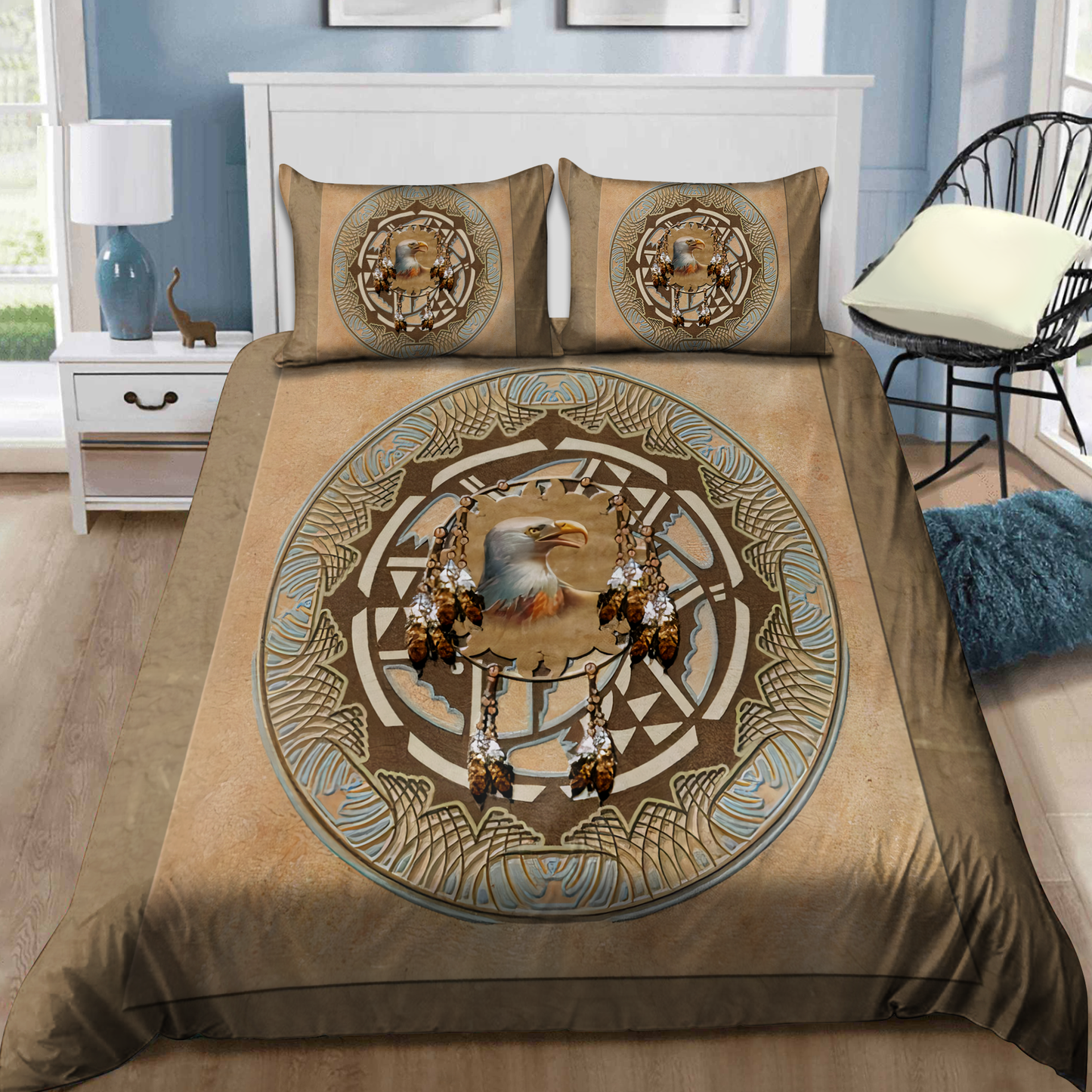 Native American 3D All Over Printed Bedding Set