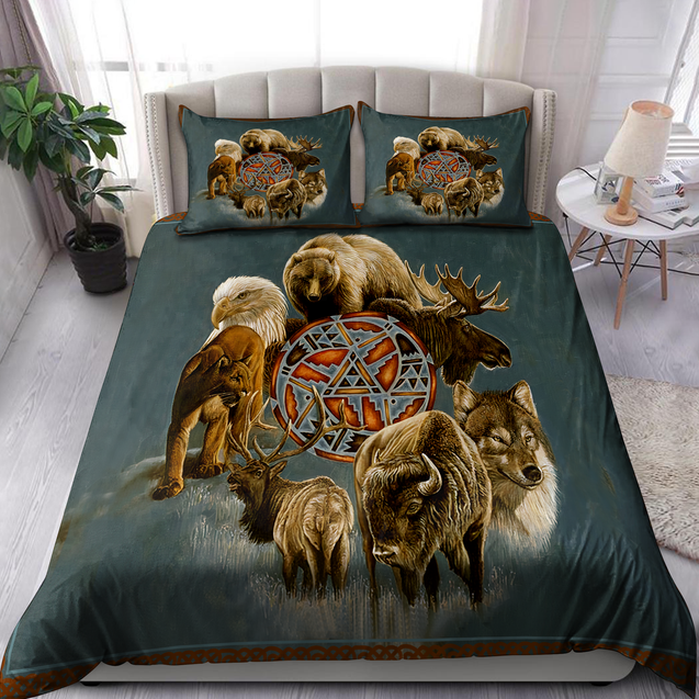 Native American 3D All Over Printed Bedding Set